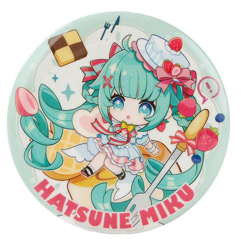 [Pre-order] Hatsune Miku - Hatsune Miku Sweet Interweave Series Chibi Badge Moeyu - Image 4