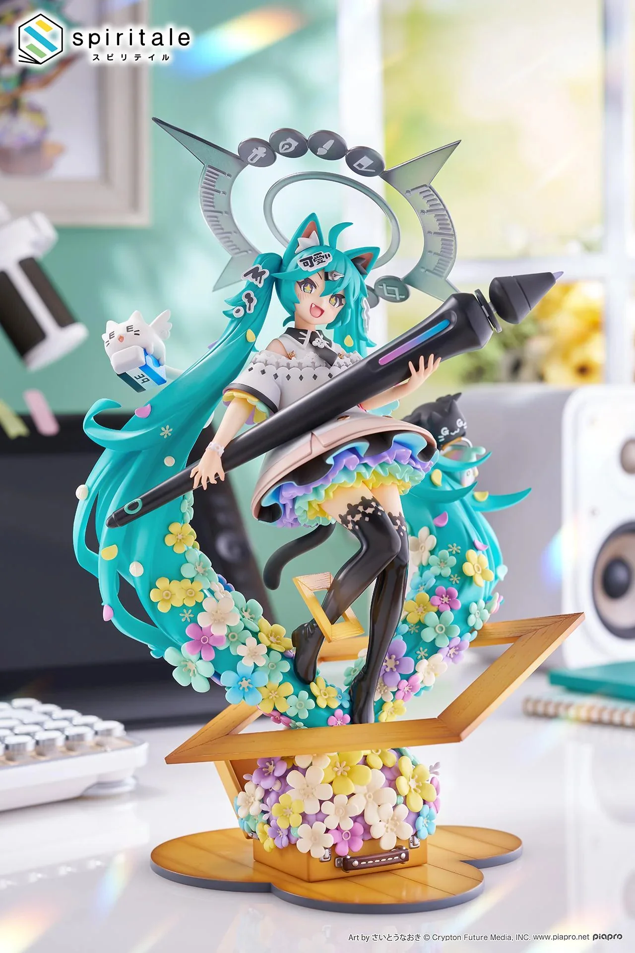 [Pre-order] Hatsune Miku - Hatsune Miku (The Painter Ver.) 1/7 Scale Figure TAITO