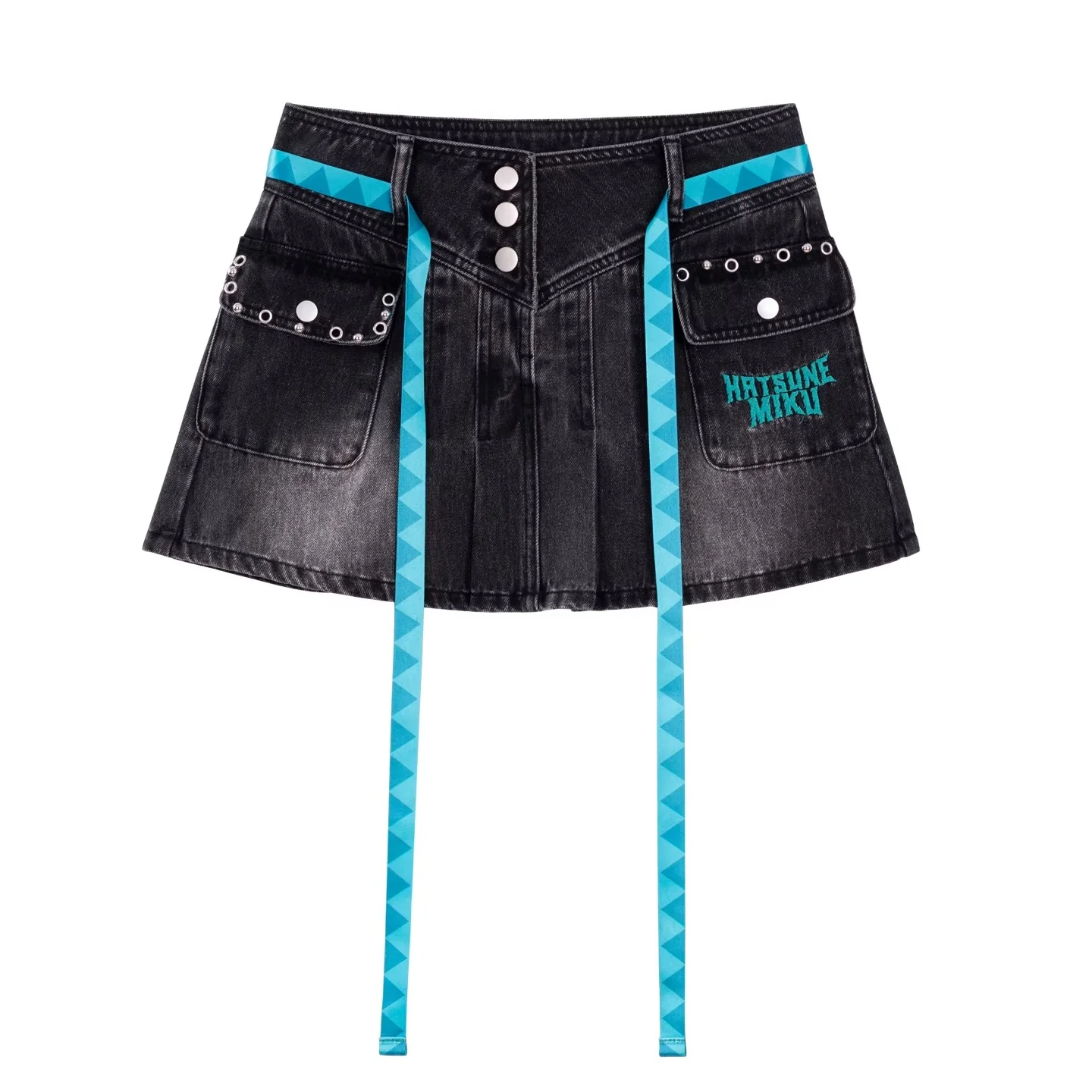 [Pre-order] Hatsune Miku - Hatsune Miku The Rock Music Series Denim Skirt Moeyu - Image 5