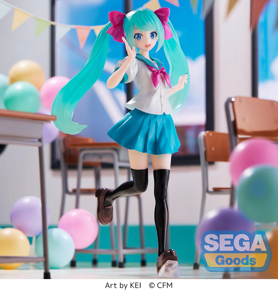 [Pre-order] Hatsune Miku - Hatsune Miku(16th Anniversary KEI Ver.) Luminasta Prize Figure SEGA - Image 2