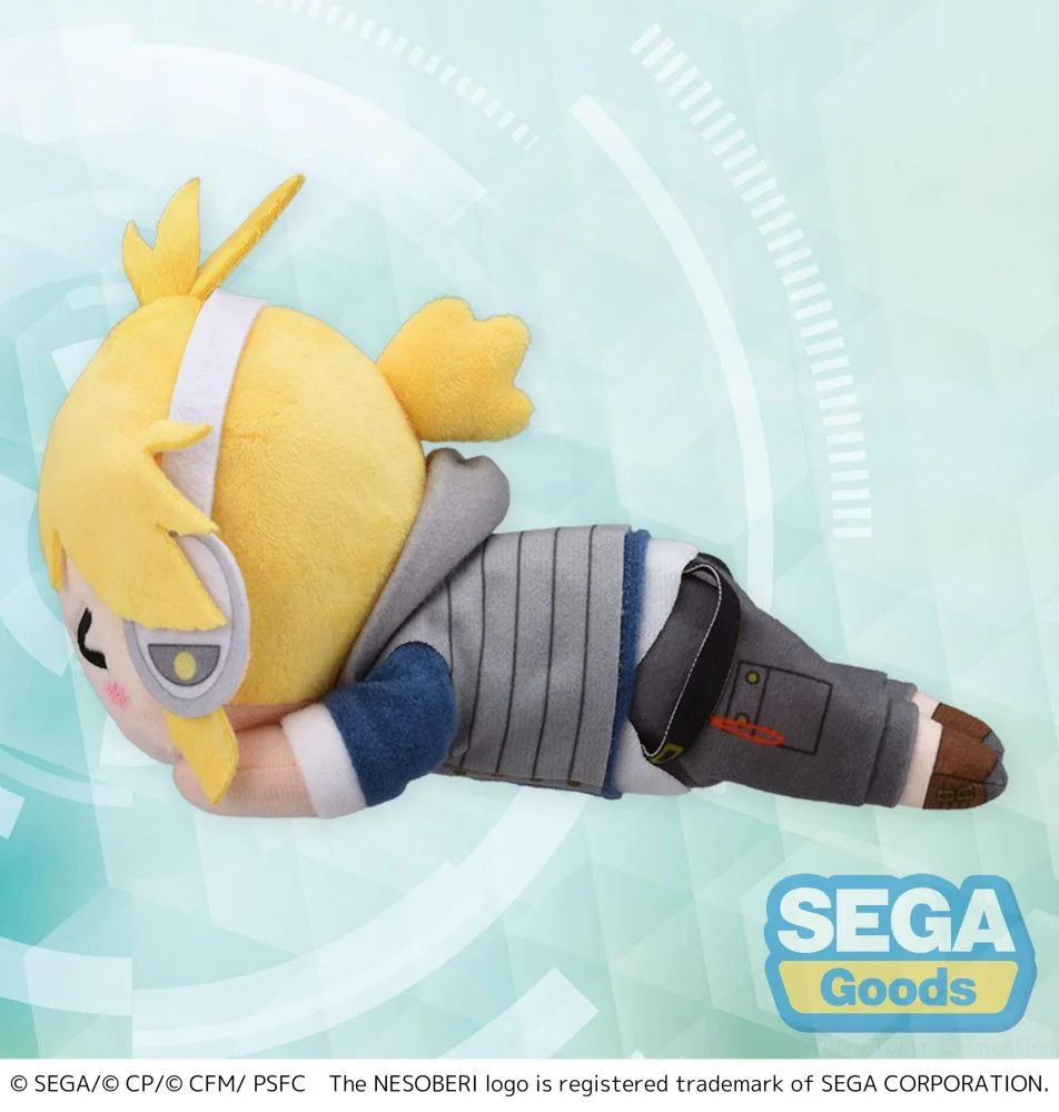 [Pre-order] COLORFUL STAGE! The Movie: A Miku Who Can't Sing - Kagamine Len Street SEKAI NESOBERI Lay-Down Plushie SEGA - Image 4