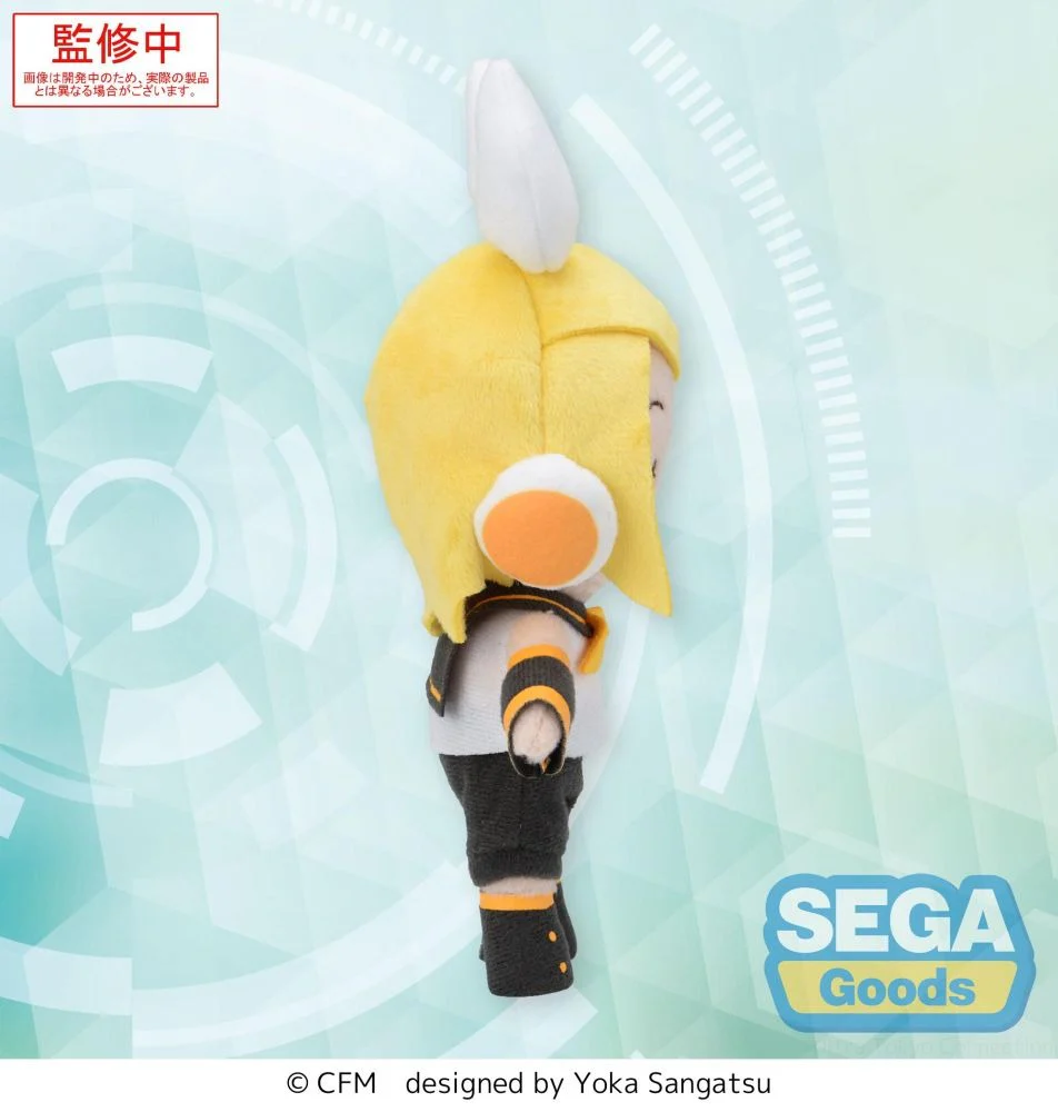 [Pre-order] Vocaloid - Kagamine Rin Mini Plushie (Rerelease) SEGA - Image 4