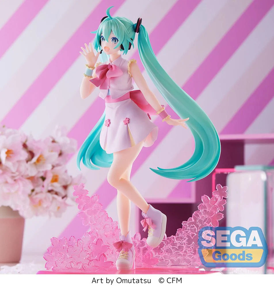 [Pre-order] Hatsune Miku - Luminasta Hatsune Miku Series Sakura Miku (Omutatsu Ver.) Prize Figure SEGA - Image 6