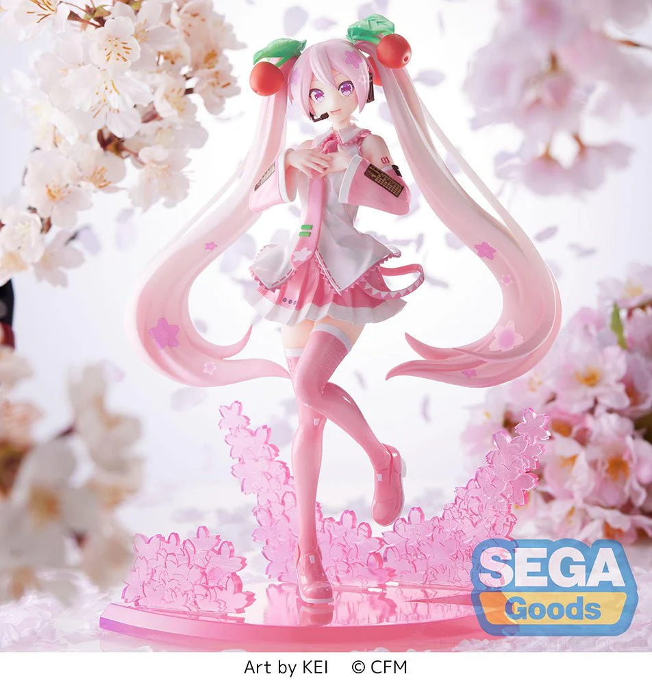 [Pre-order] Hatsune Miku - Luminasta Sakura Miku 2023 Prize Figure SEGA - Image 5