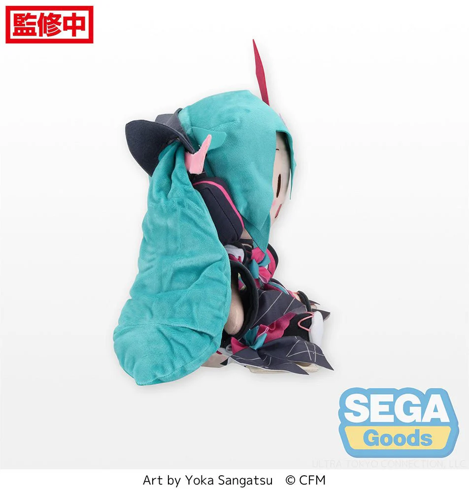 [Pre-order] Hatsune Miku - Magical Mirai 2020 Summer Festival Fluffy Plush (L) Big Plush Toy SEGA - Image 3