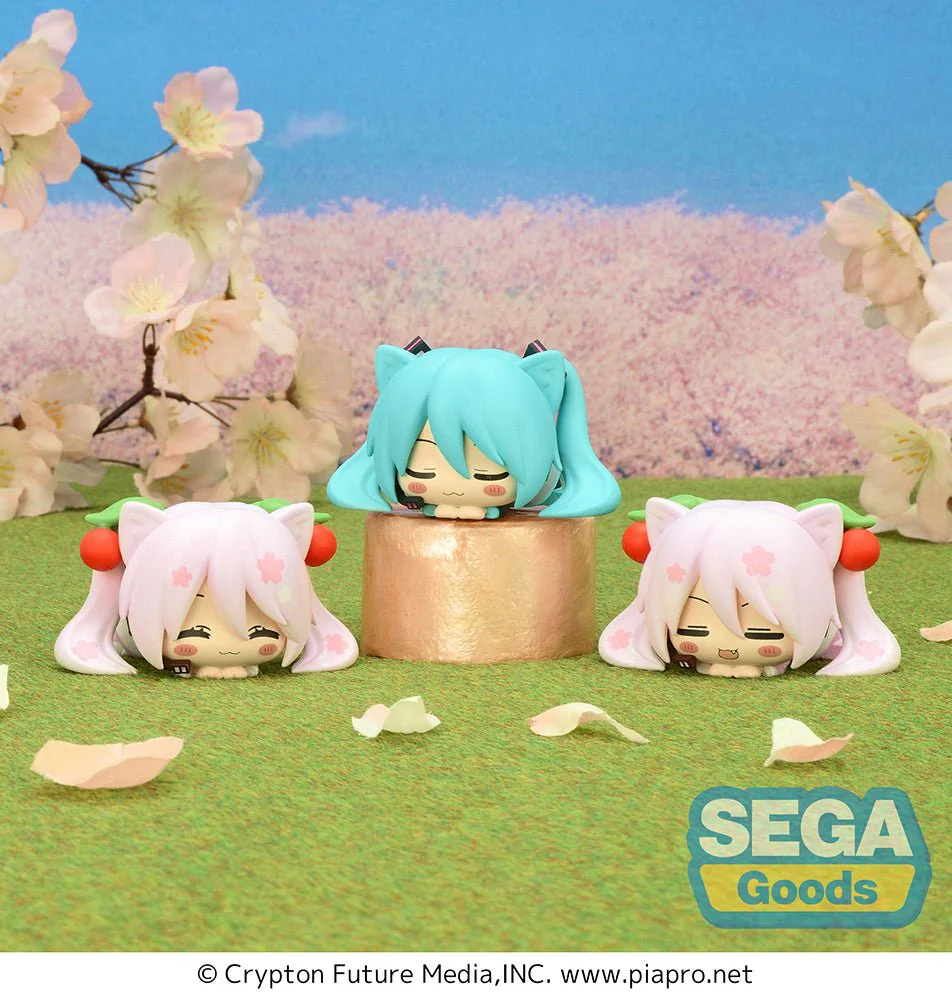[Pre-order] Hatsune Miku - Ohiruneko Hatsune Miku Series Sakura Miku 2023 Blind box Mini Figure SEGA - Image 4