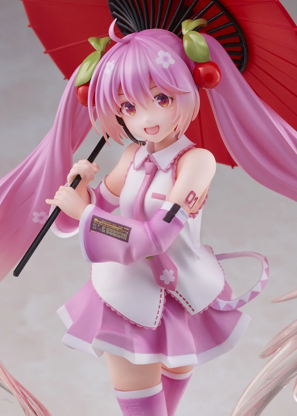 Hatsune Miku - Sakura Miku (2nd season Japanese Umbrella ver) Lottery Figure Taito - Image 5
