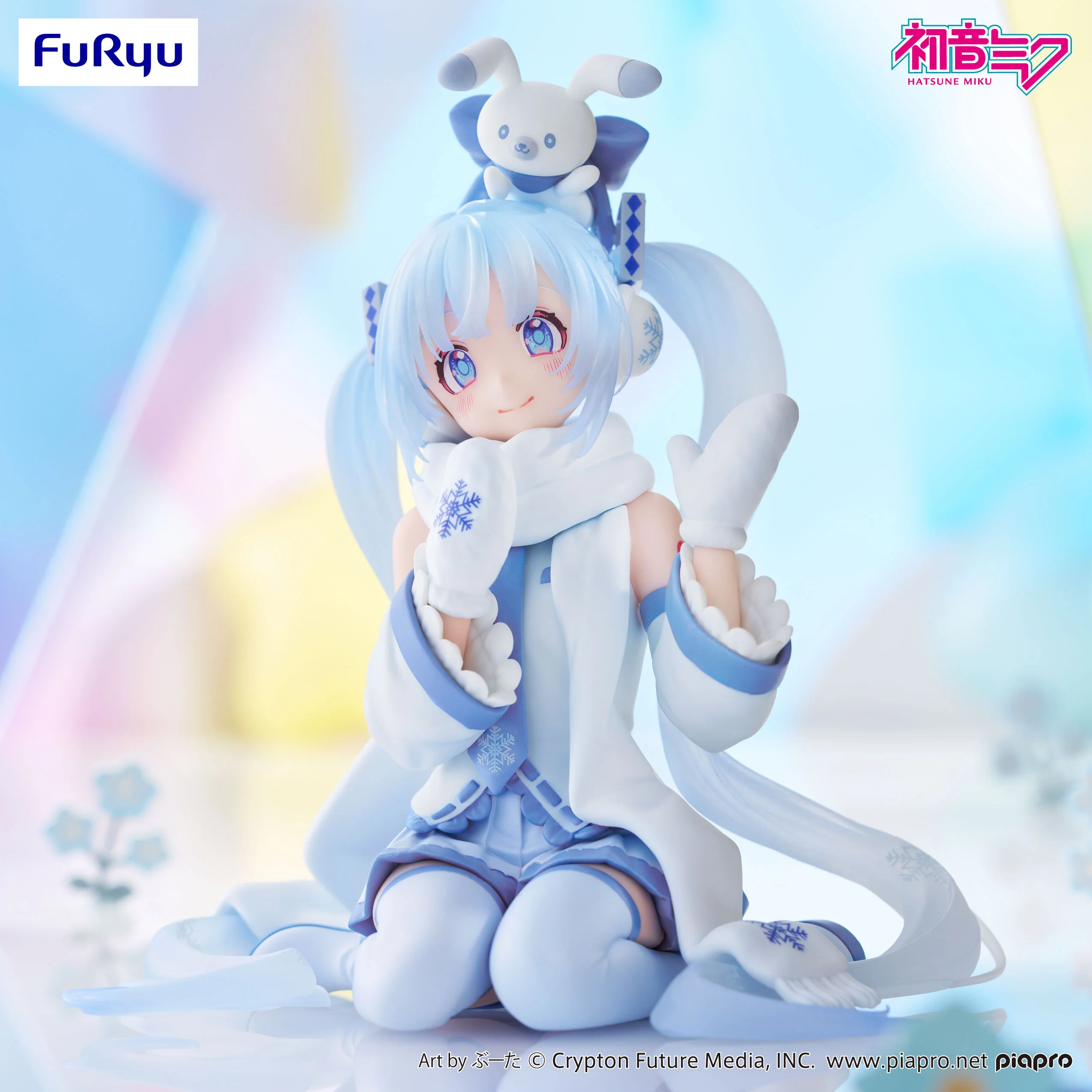 [Pre-order] Hatsune Miku - Snow Miku (Sky Town 10th Ver.) Noodle Stopper Figure FuRyu Corporation - Image 3