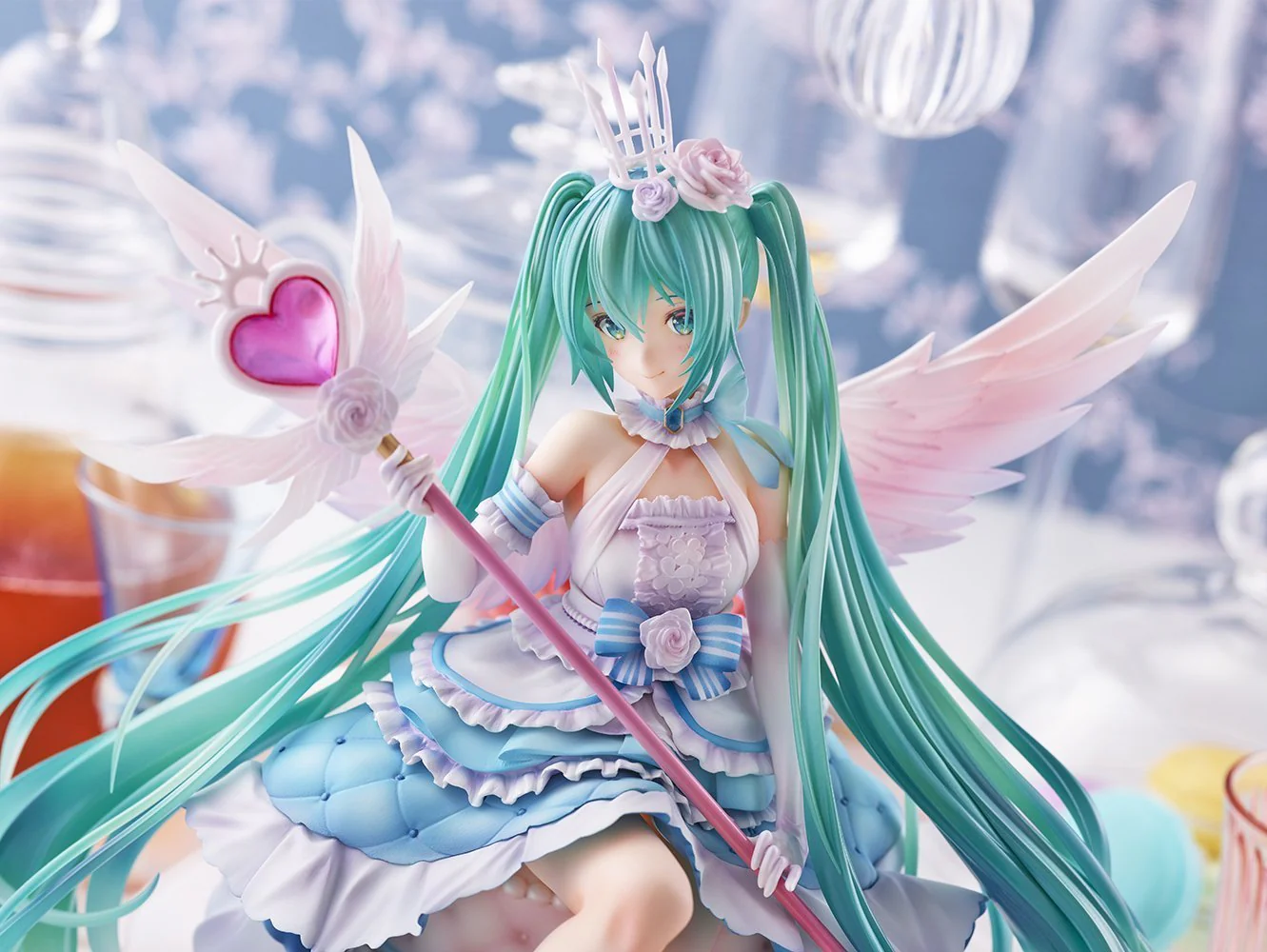 [Pre-order] Hatsune Miku - Spiritale Hatsune Miku Birthday 2020~Sweet Angel ver.~ by Taito 1/7 Scale Figure - Image 3