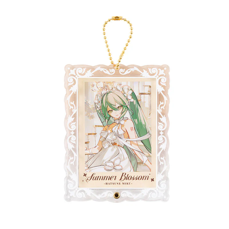 [Pre-order] Hatsune Miku - Summer Blossom Series Acrylic Photo Frame Pendant Moeyu - Image 6