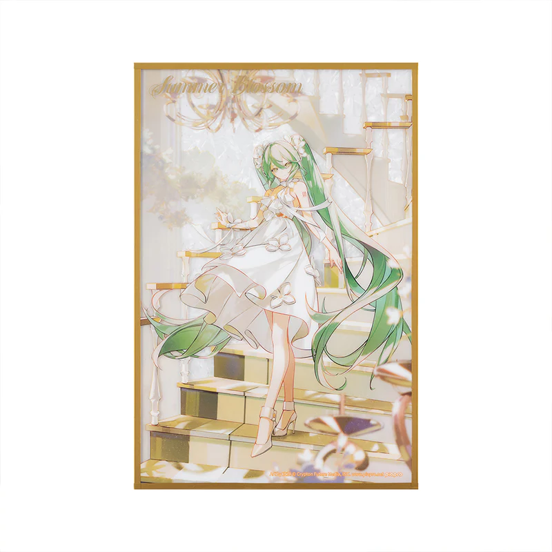 [Pre-order] Hatsune Miku - Summer Blossom Series Acrylic Shikishi Art Board Moeyu - Image 6