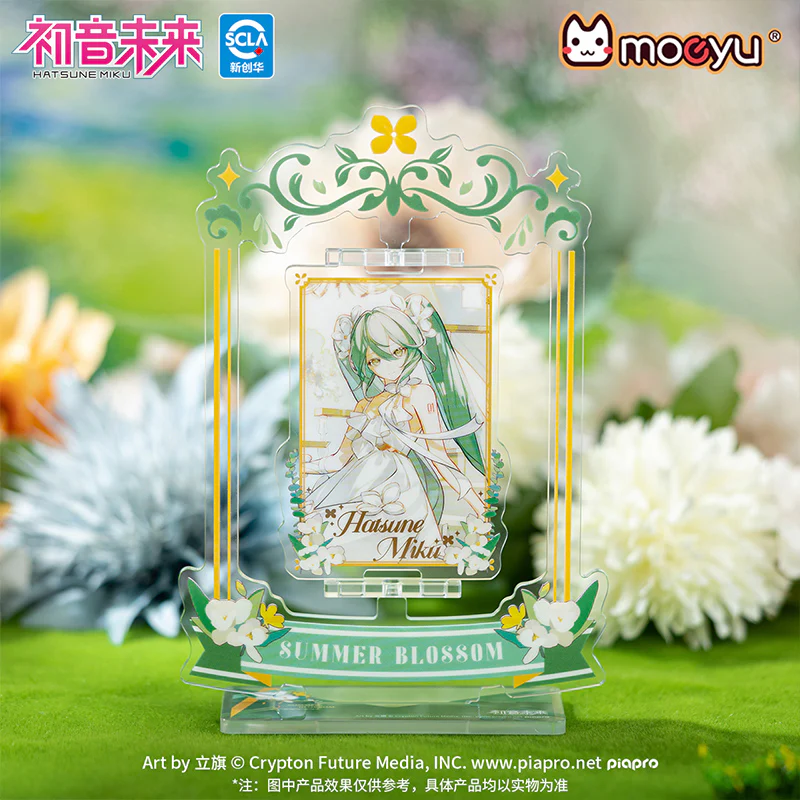 [Pre-order] Hatsune Miku - Summer Blossom Series Rotating Stand Moeyu - Image 2