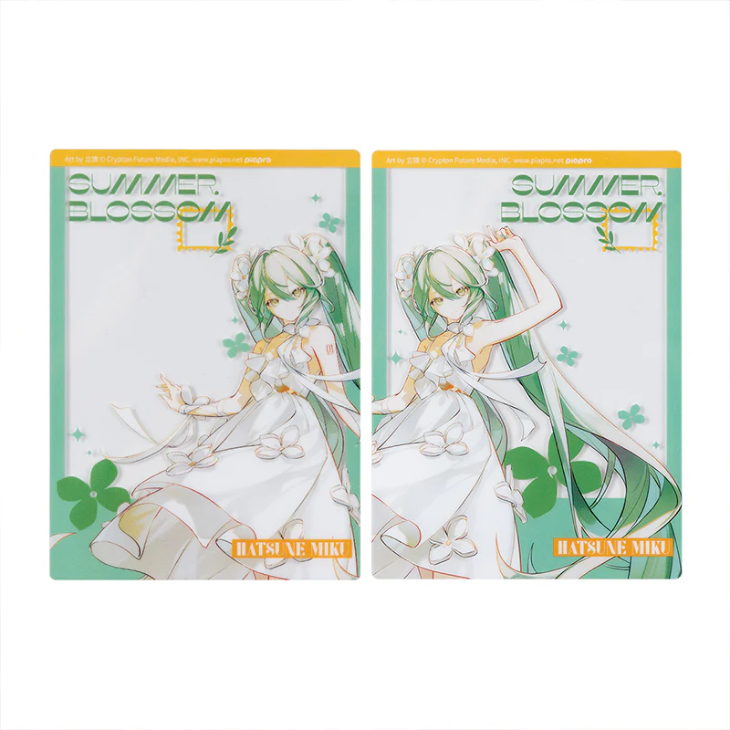 [Pre-order] Hatsune Miku - Summer Blossom Series Transparent Card Moeyu - Image 6