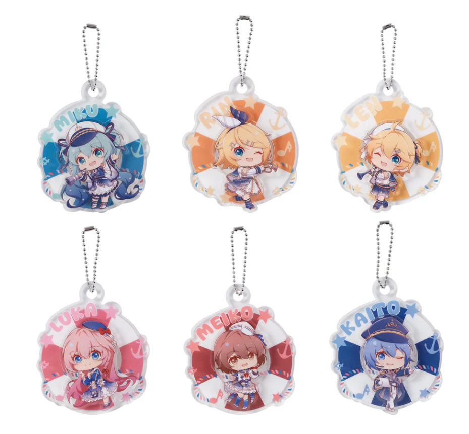 [Pre-order] Hatsune Miku - Piapro Characters Random Rotating Acrylic Keychain Moeyu - Image 4