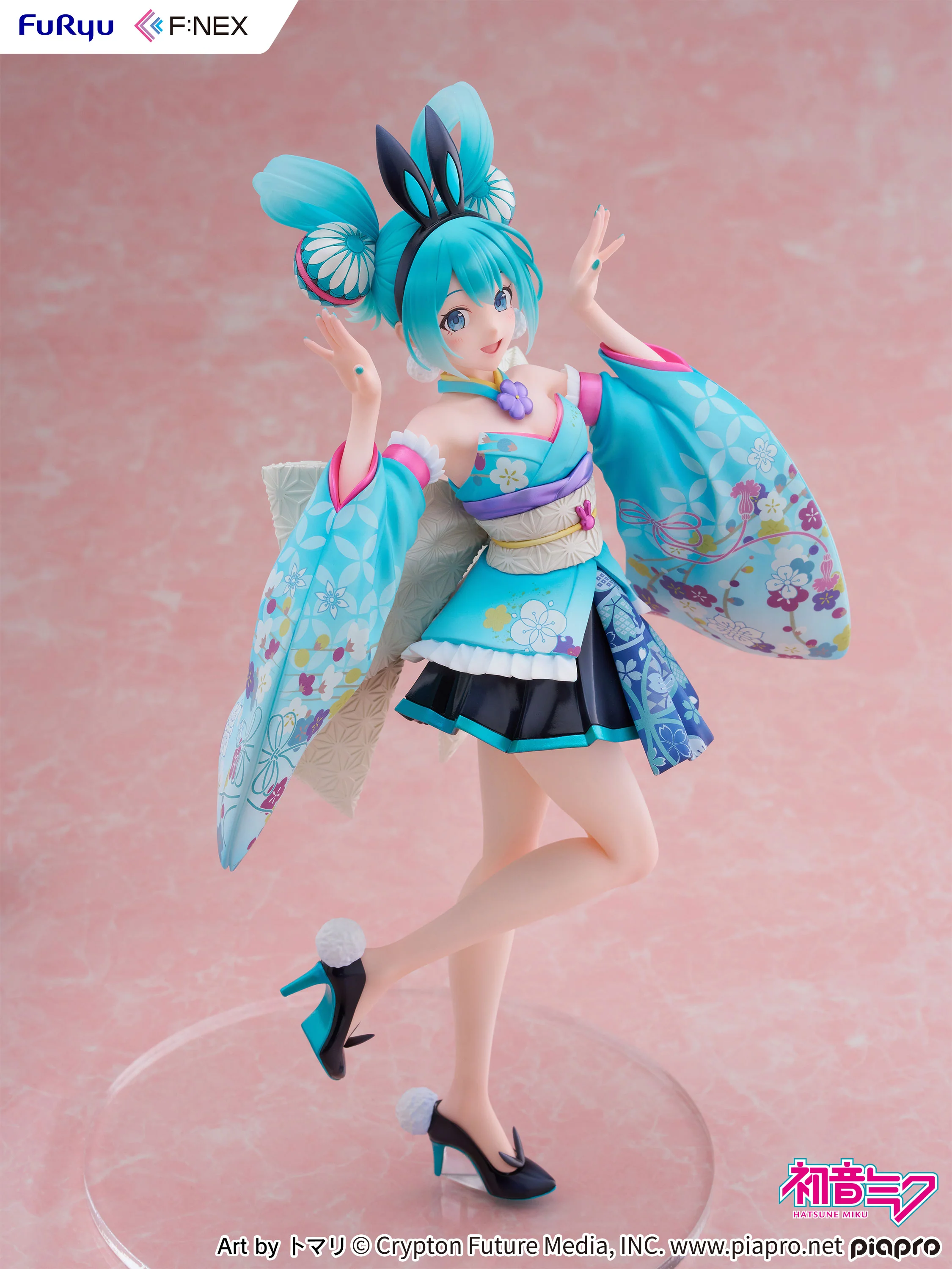[Pre-order] Hatsune Miku - Wa-Bunny 1/7 Scale Figure FURYU Corporation - Image 6