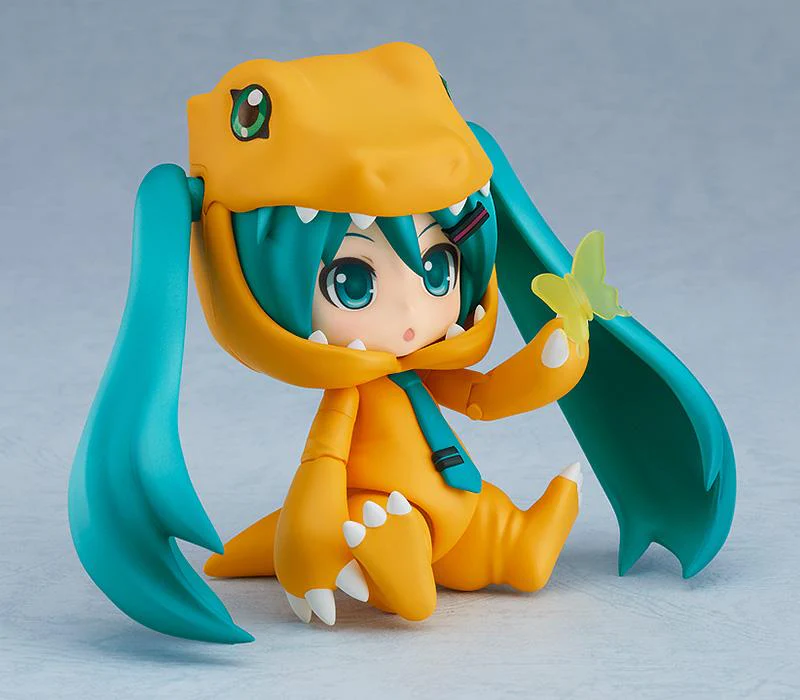 [Pre-order] Hatusune Miku - Miku Kigurumi Agumon Ver. Nendoroid PLEX - Image 3