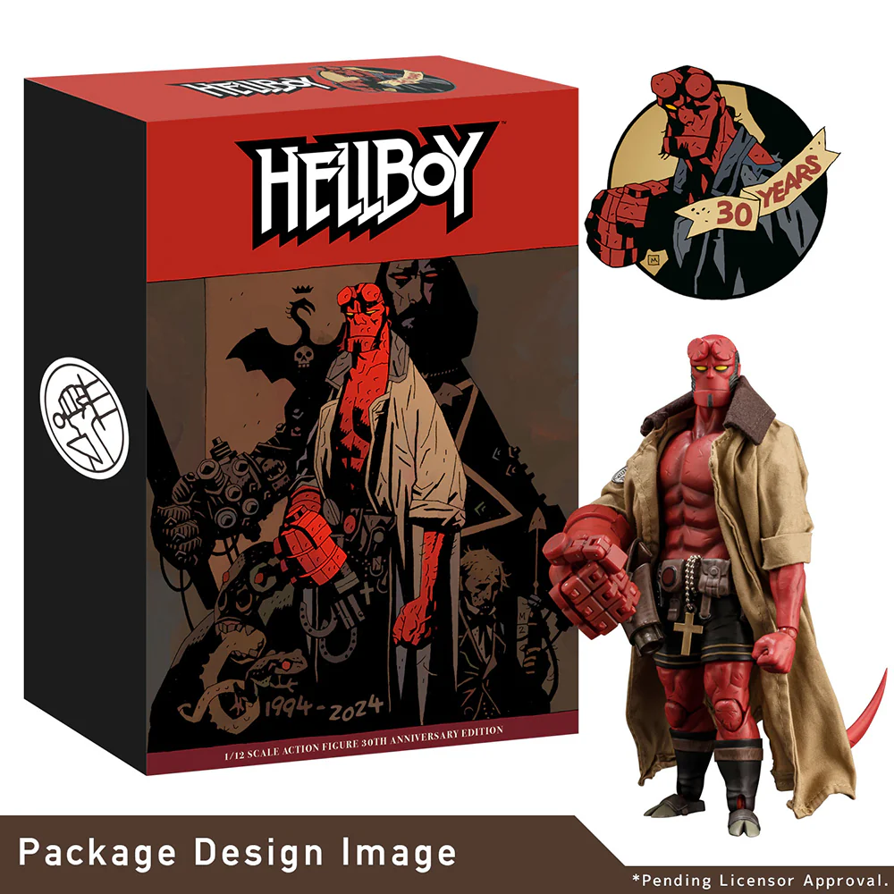 [Pre-order] Hellboy - Hellboy (30th Anniversary Edition) 1/12 Scale Action Figure 1000Toys - Image 17