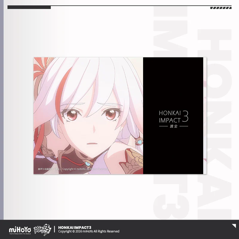 Honkai Impact 3rd - Animation Short Film CG Postcard Set miHoYo - Image 7