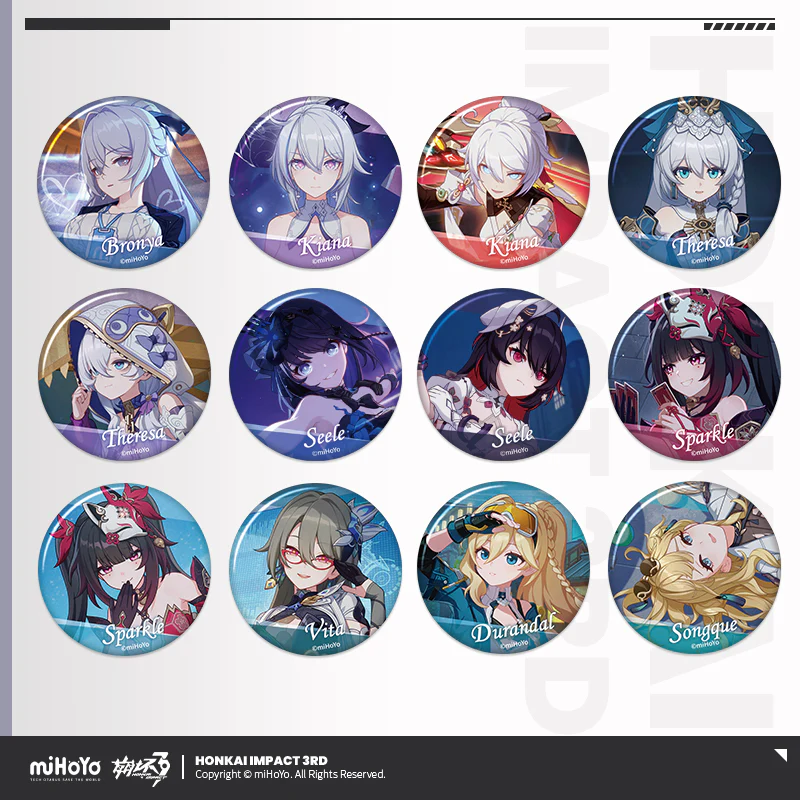 [Pre-order] Honkai Impact 3rd - CG Series Vol.8 Badge Blind Box miHoYo