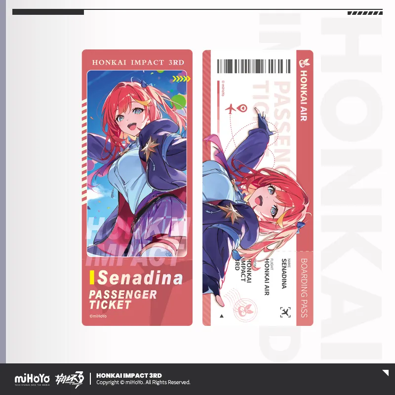 Honkai Impact 3rd - Fall Celebration Series Laser Ticket miHoYo - Image 2