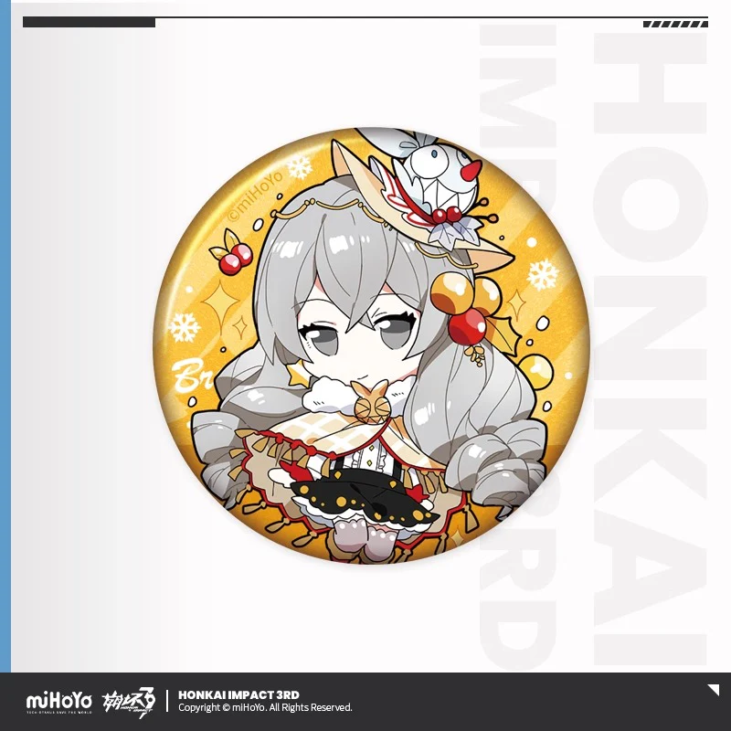 [Pre-order] Honkai Impact 3rd - New Gifts of Snowy Wonders Series Badge miHoYo - Image 4