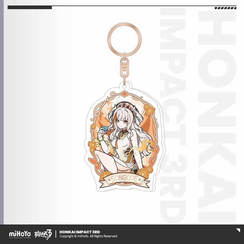 Honkai Impact 3rd - Night Blooming Elegance Series Acrylic Keychain miHoYo - Image 10