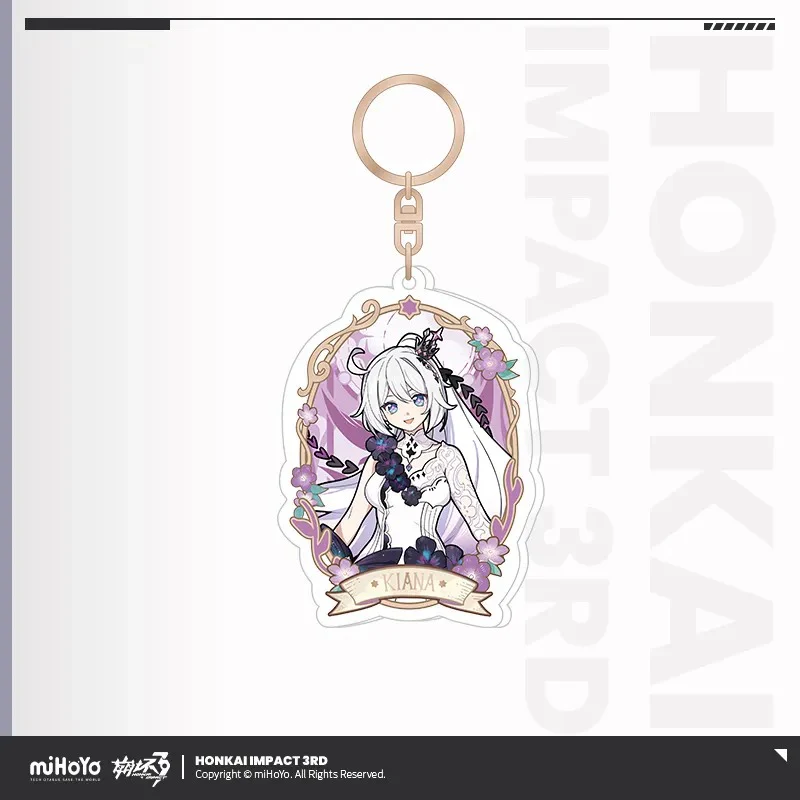 Honkai Impact 3rd - Night Blooming Elegance Series Acrylic Keychain miHoYo - Image 2