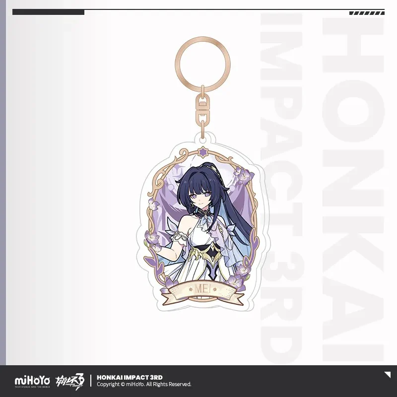 Honkai Impact 3rd - Night Blooming Elegance Series Acrylic Keychain miHoYo - Image 3