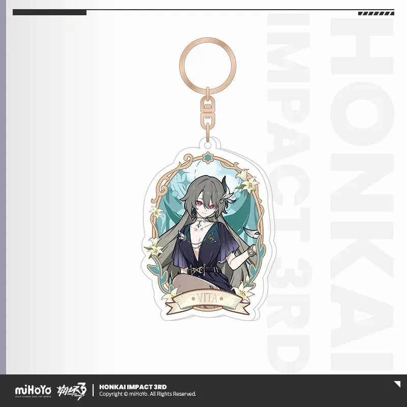 Honkai Impact 3rd - Night Blooming Elegance Series Acrylic Keychain miHoYo - Image 6