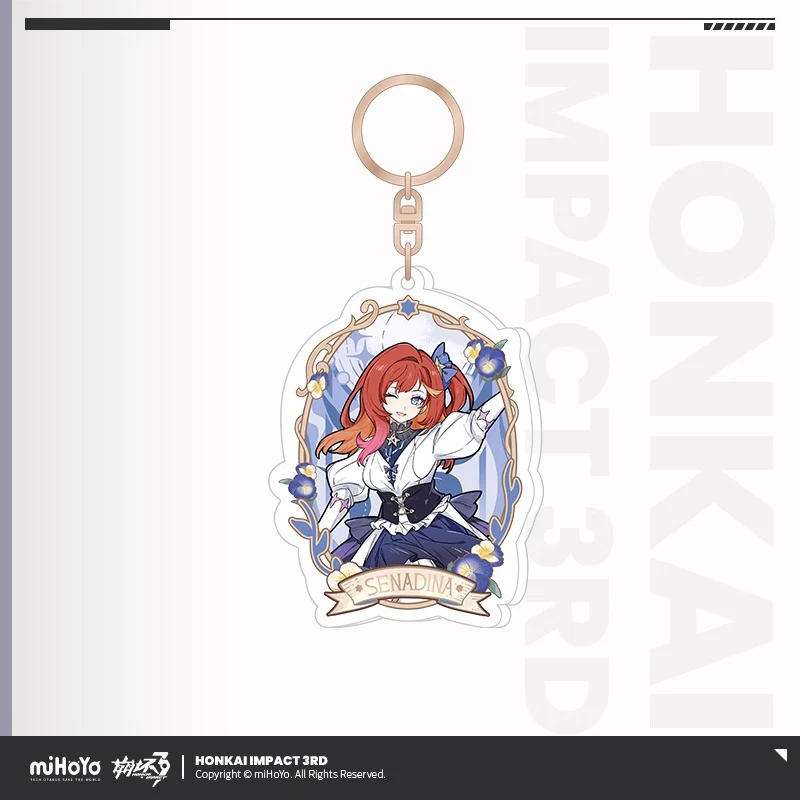 Honkai Impact 3rd - Night Blooming Elegance Series Acrylic Keychain miHoYo - Image 7