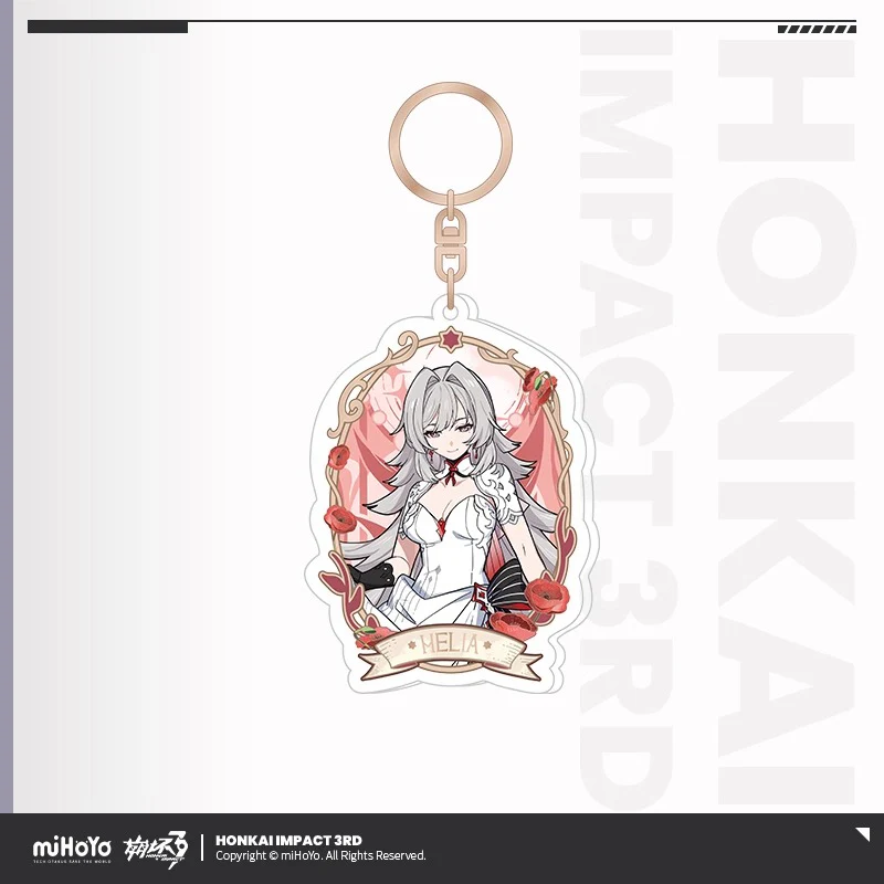 Honkai Impact 3rd - Night Blooming Elegance Series Acrylic Keychain miHoYo - Image 8