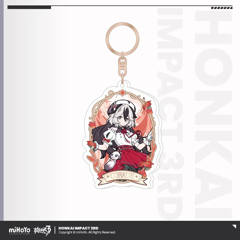 Honkai Impact 3rd - Night Blooming Elegance Series Acrylic Keychain miHoYo - Image 9