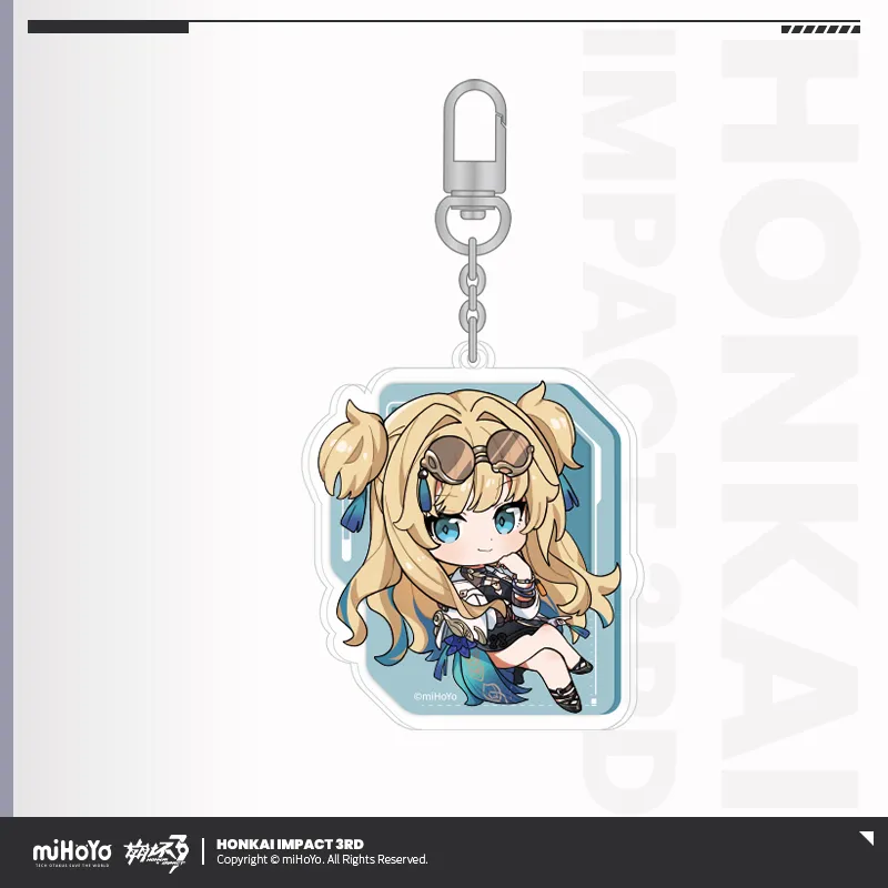 Honkai Impact 3rd - Part 2 Chibi Acrylic Keychain miHoYo - Image 4