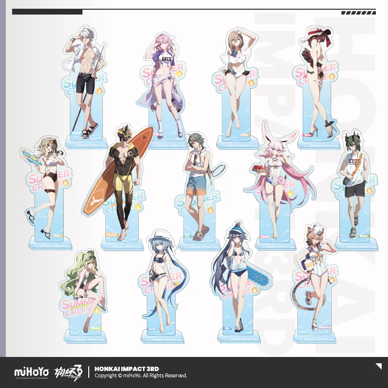 Honkai Impact 3rd - Summer Series Acrylic Stand Vol.4 miHoYo