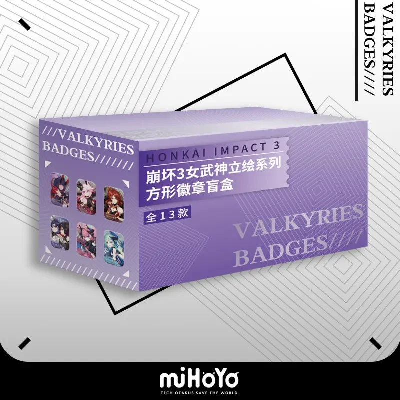 [Pre-order] Honkai Impact 3rd - Tachibana Series Square Badge Blind Box miHoYo - Image 5