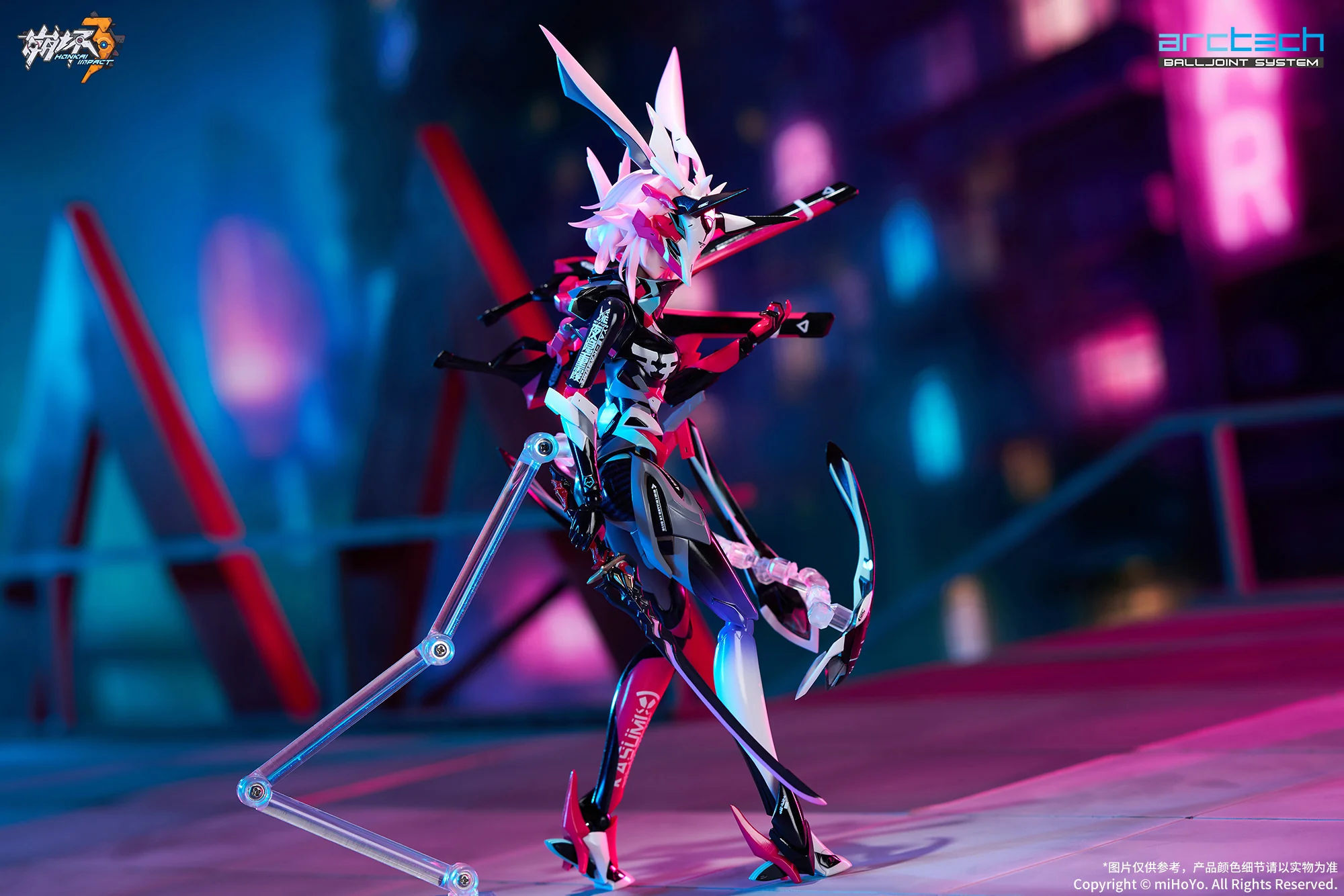 [Pre-order] Honkai Impact 3rd - Yae Sakura (Neon Shade Ver.) ARCTECH Series 1/8 Scale Action Figure APEX - Image 4