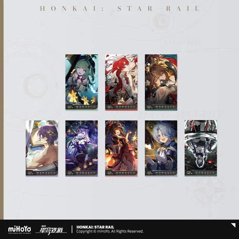 [Pre-order] Honkai: Star Rail - 2026 Weekly Calendar miHoYo - Image 5