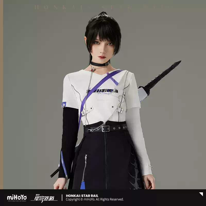 Honkai: Star Rail - Acheron Impression Long Sleeve T-shirt miHoYo - Image 4