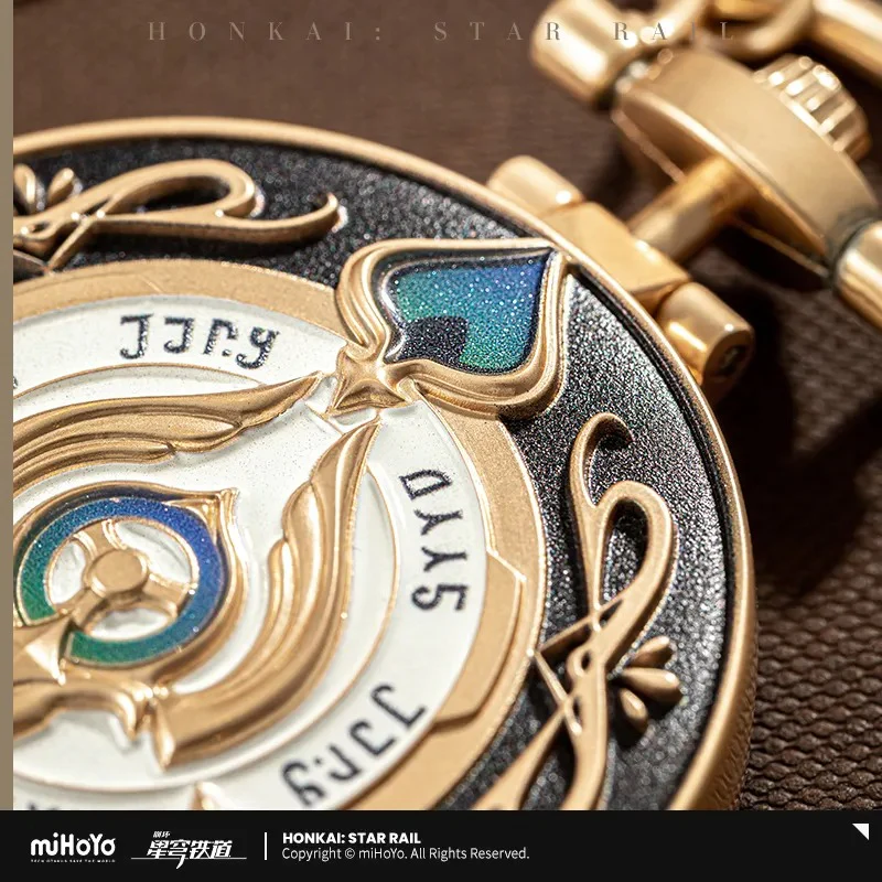 [Pre-order] Honkai: Star Rail - Aventurine Faux Pocket Watch Metal Accessory miHoYo - Image 5