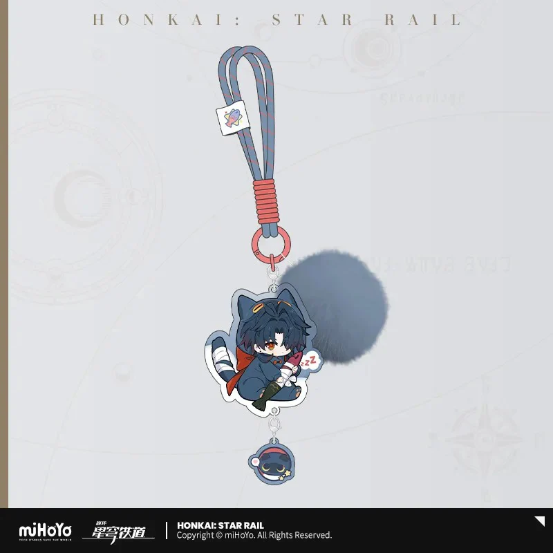 [Pre-order] Honkai: Star Rail - Boys Dorm Series Chibi Acrylic Keychain miHoYo - Image 3