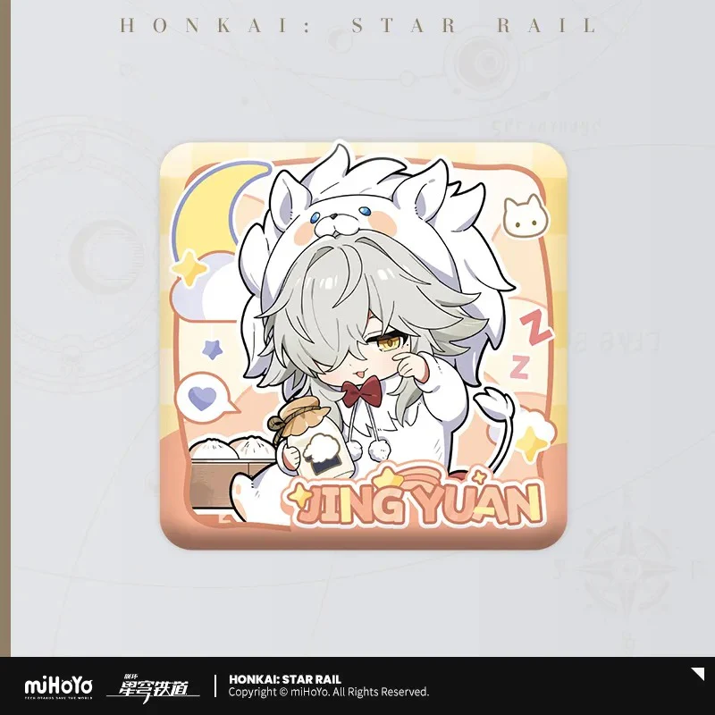 [Pre-order] Honkai: Star Rail - Boys Dorm Series Chibi Square Badge miHoYo - Image 6