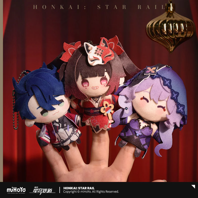 Honkai: Star Rail - Character Plush Finger Plushie Keychian miHoYo - Image 4