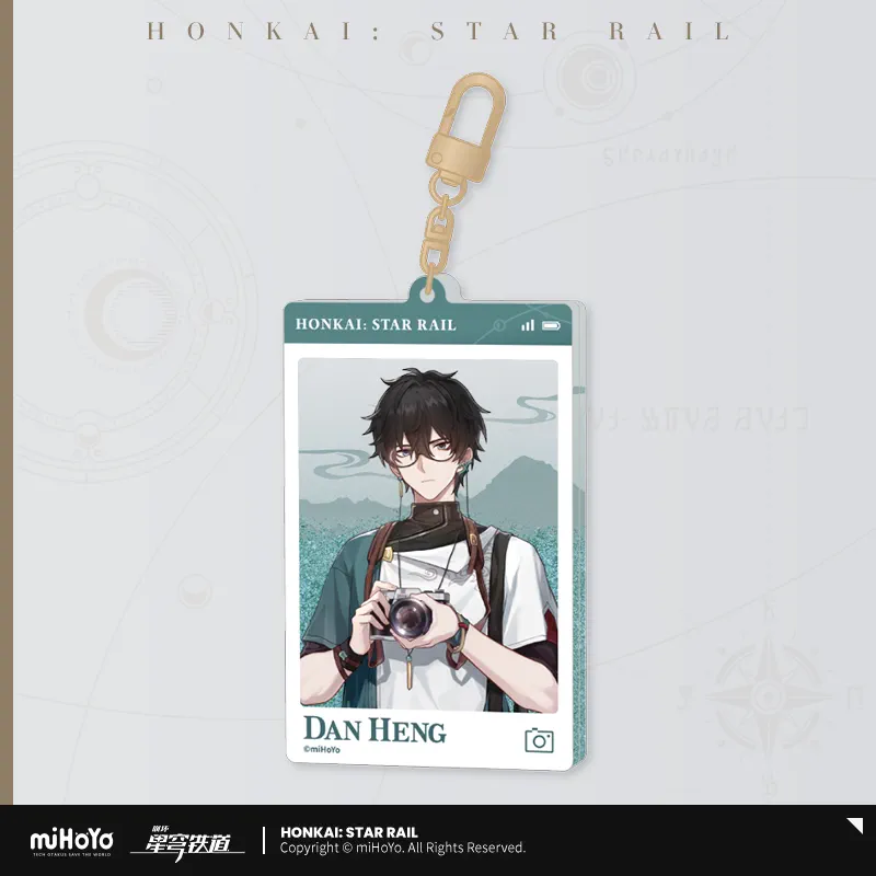 Honkai: Star Rail - Express Travel Notes Quicksand Keychain miHoYo - Image 2
