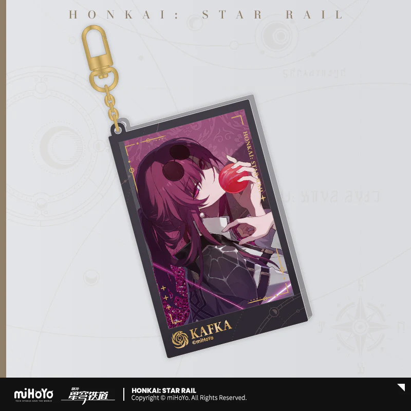Honkai: Star Rail - Departure Countdown Series Glitter Quicksand Acrylic Keychain miHoYo - Image 8