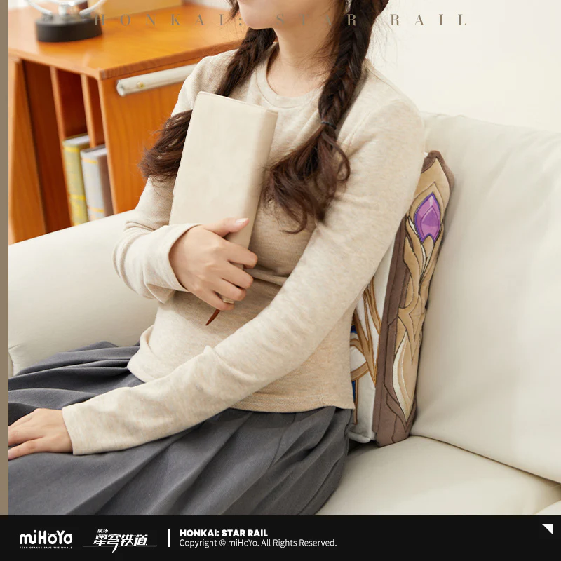 [Pre-order] Honkai: Star Rail - Dr. Ratio Book Throw Pillow miHoYo - Image 4