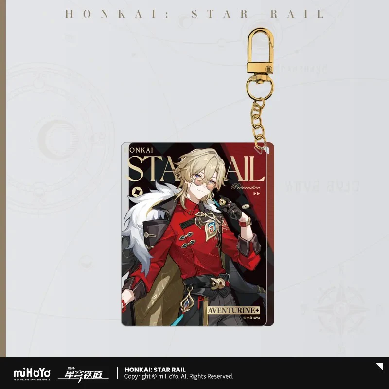 Honkai: Star Rail - Express Travel Notes Acrylic Keychain miHoYo - Image 7