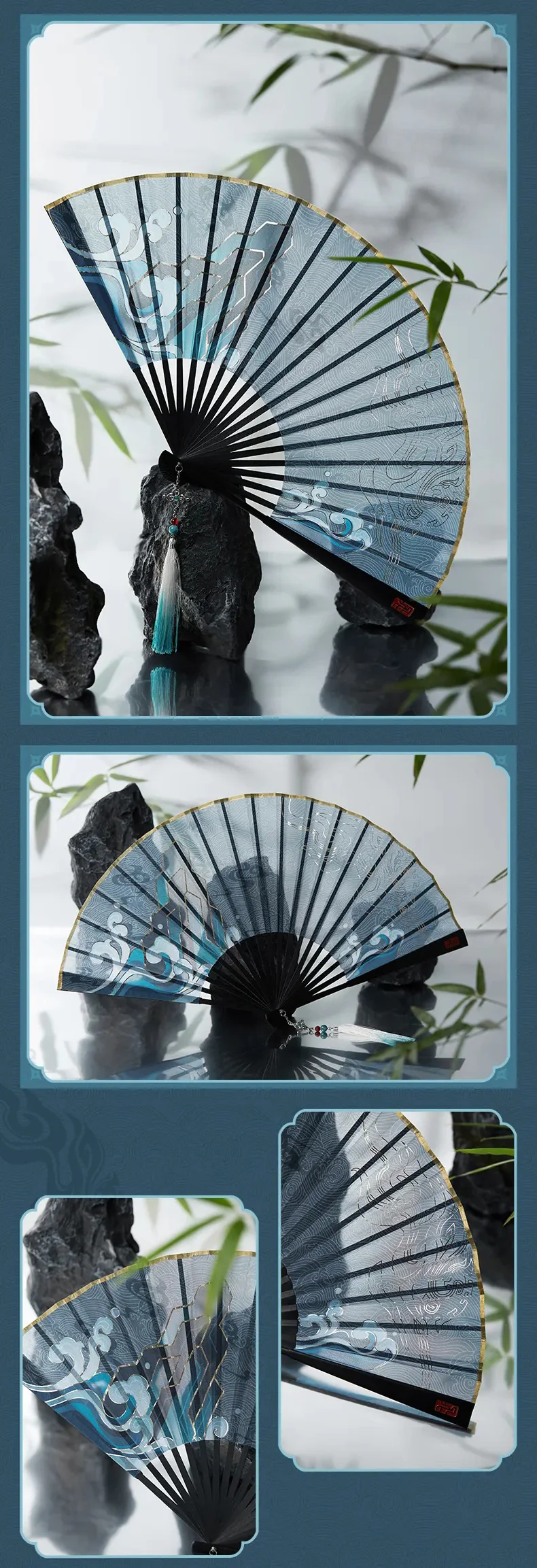 [Pre-order] Honkai: Star Rail - Feixiao Impression Folding Fan miHoYo - Image 8