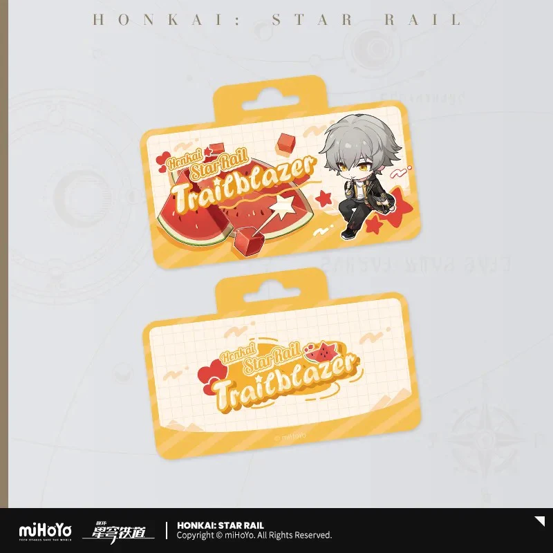 [Pre-order] Honkai: Star Rail - Fruity Summer Series Chibi Acrylic Clip miHoYo - Image 2