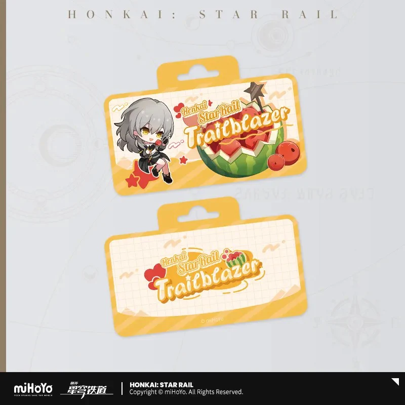 [Pre-order] Honkai: Star Rail - Fruity Summer Series Chibi Acrylic Clip miHoYo - Image 3