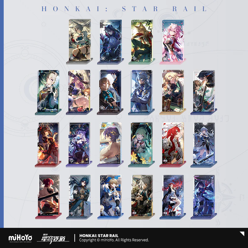 Honkai: Star Rail - Light Cone Series Glitter Quicksand Acrylic Block Ornaments miHoYo - Image 3